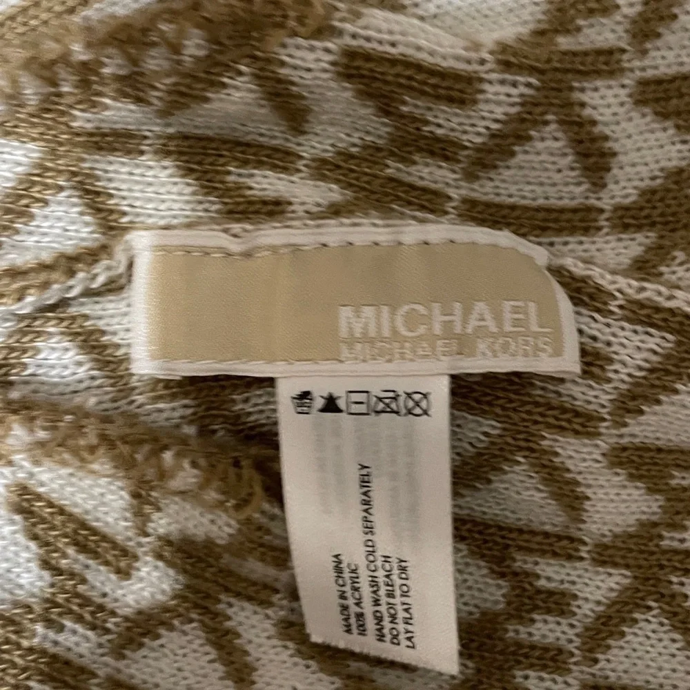 Michael Kors Kids' Tan and White Cap